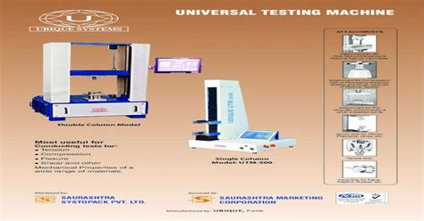 ubique testing machines